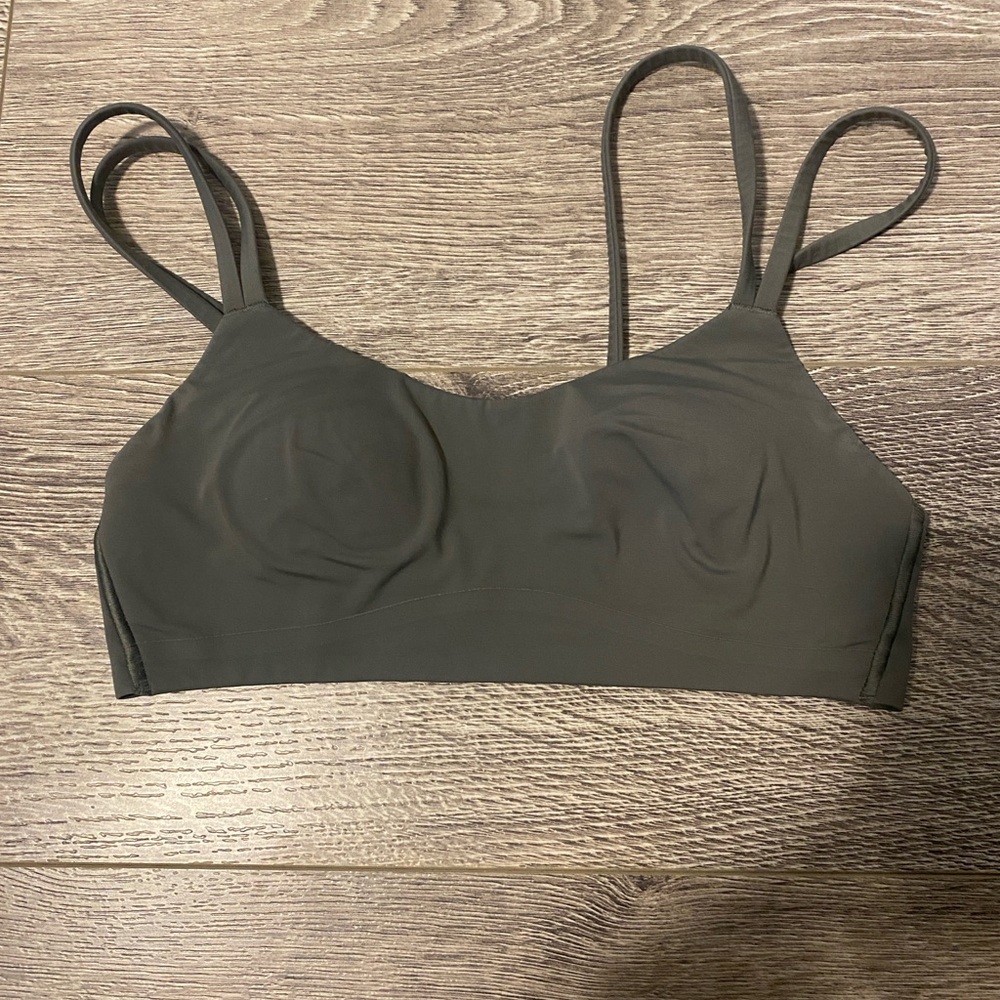 lululemon Like a Cloud Olive Green Bra